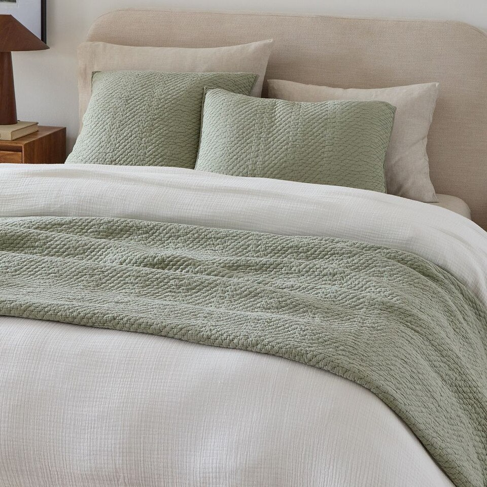 Reflections Matelasse Coverlet & Pillowcases West Elm Australia
